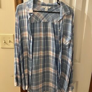 Long sleeve flannel